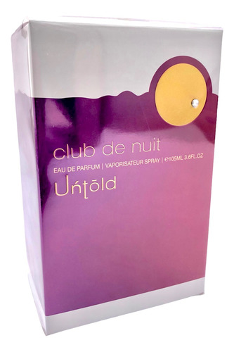 Armaf Club De Nuit Untold 105ml - mL a $3571