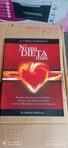 Libro Ni Una Dieta Más. Salomon Jakubowicz