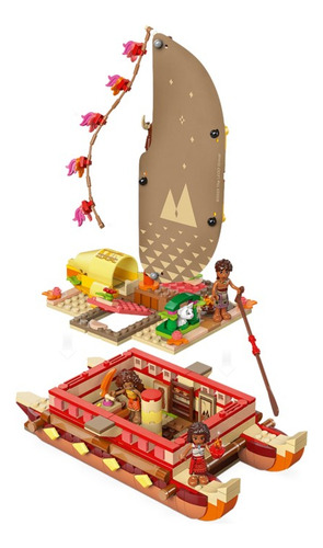 Lego® Disney Canoa De Aventura Da Moana 43270