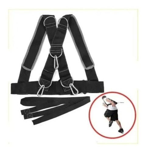 Imagen 6 de 8 de Arnes De Lastre Fitness Entrenador De Velocidad Y Fuerza