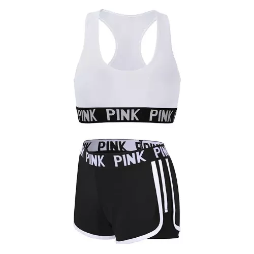 CONJUNTO DEPORTIVO TOP EN LICRA, SHORT DE ALGODON LICADO