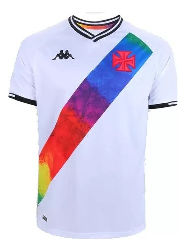 Camiseta Camisa Do Vasco Masculina Oficial 2021/2022 Branca