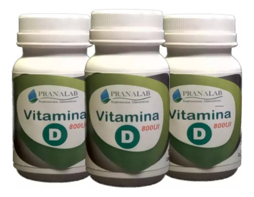 Vitamina D X 30 Cap Prenalab X 3 Frascos (total: 90cap)