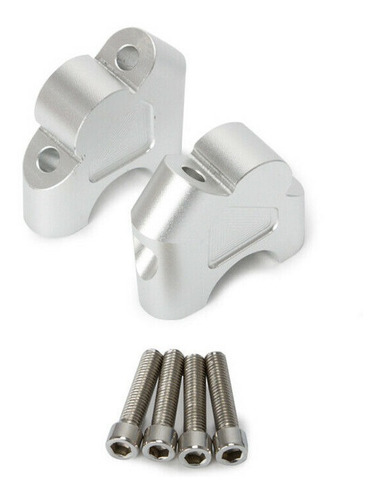 Imagen 6 de 9 de Risers Elevadores De Manillar Para Motos Bmw 1200gs Y 1250gs