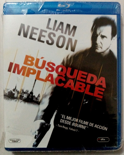 Busqueda Implacable 1 Taken Liam Neeson Bluray Nuevo (Usado)