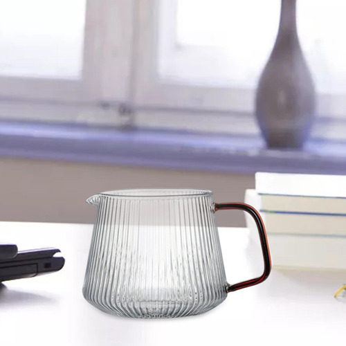 2 Cafetera Transparente Para, Gran Capacidad, 600ml Claro