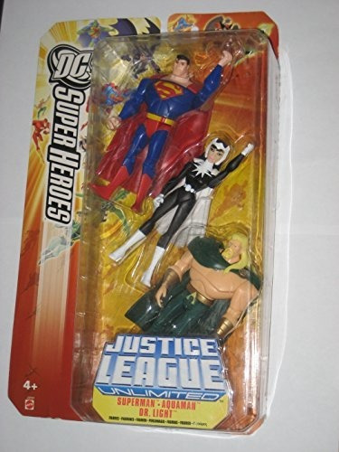 Liga De La Justicia Ilimitado Dc Superheroes Superman / Aqu