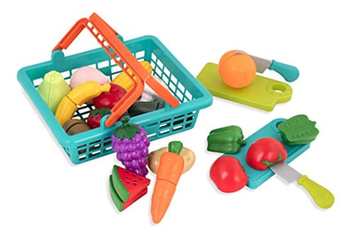 Juego Juguetes De Frutas Y Vegetales 37 Piezas +3años