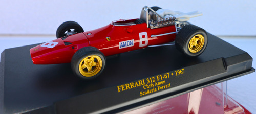 Ferrari 312-f1-1967-chris Amon-1/43-ixo-#8-nuevo