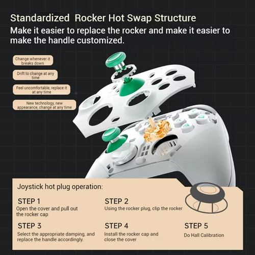 // Joystick Hot Swap Para G6pro G5pro V2/thunderobot G80