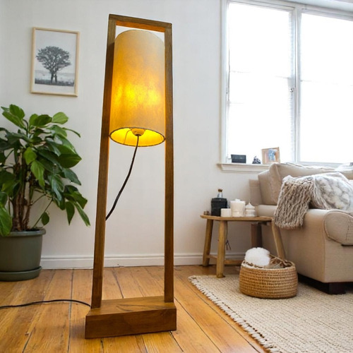 Lámpara De Mesa Tkl Luminar Aurora 50 Cm - Diseño Elegante Marrón Beige
