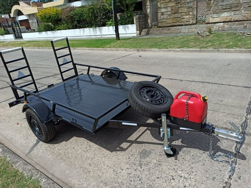 Imagen 3 de 9 de Trailer 2 O 3 Motos Homologado Patentable Hiza Trailers