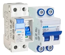 Comprar Disyuntor Diferencial Bipolar 25a + Termica Bipolar 25a Sica