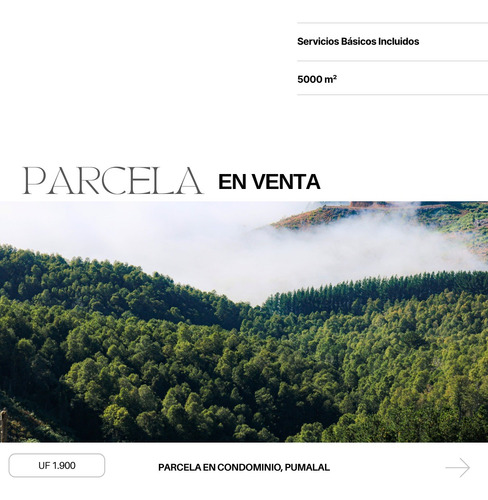 Parcela En Venta - Condominio - Sector Pumalal