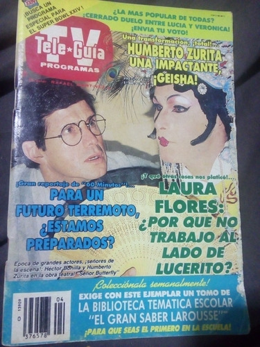 Héctor Bonilla, Humberto Zurita, Manuel Oj Revista Tele-guía