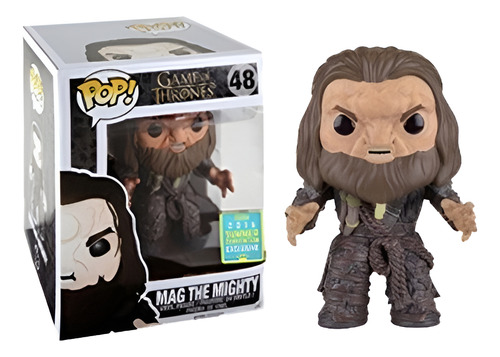 Funko Pop: Game Of Thrones Mag The Mighty 48 Maltratada Caja