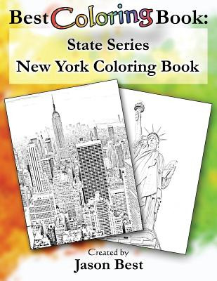 Libro Best Coloring Book: State Series - New York Colorin...