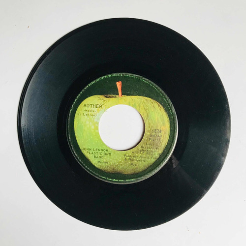 Disco De Vinilo De John Lennon/ Mother 1971 Mex 7 45rpm