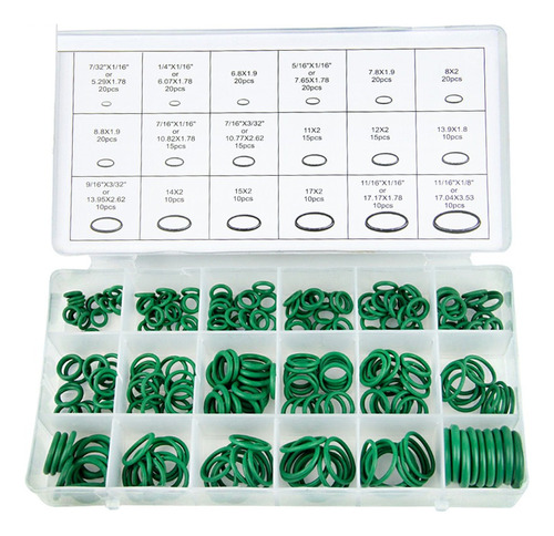 Anillos De Hule Alta Duración Universal Coche O Ring 270 Pcs