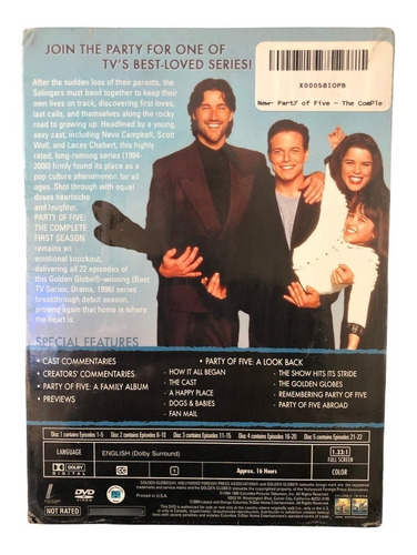 Party Of Five (cinco En Familia) Boxset Temporada 1 Completa