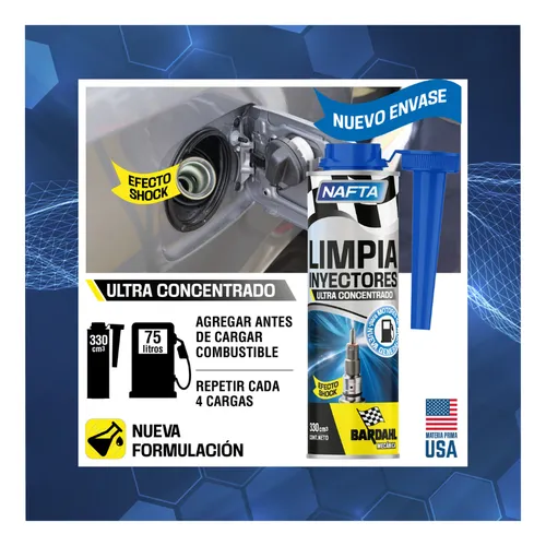 Kit Limpia Inyectores Nafta Ultra Concentrado 330ml X 12 Uni