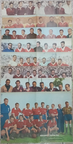 Imagen 1 de 6 de Poster Independiente * Campeon Y Sub-campeon 1932 A 1977 *