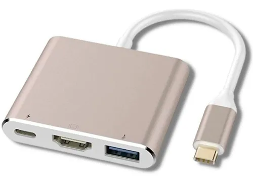 comprar Hub Adaptador Usb C 3 En 1 Dock Mcbook Pro Pc Pad Switch K5