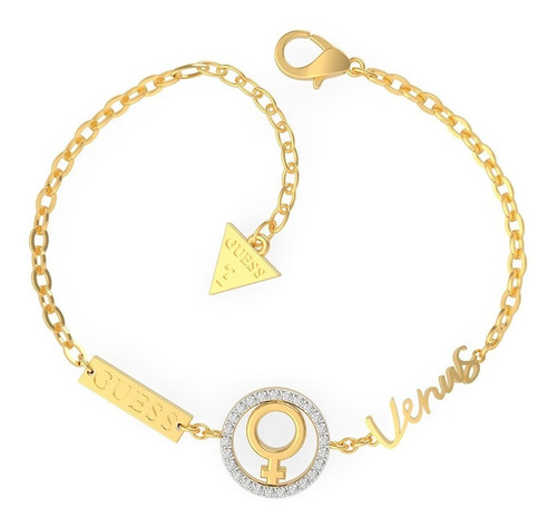 Boxset Para Mujer Guess Seven Planets Color Dorado