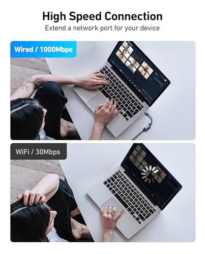 Adaptador Acer Usb C A Ethernet, Convertidor Rj45 A Ethernet
