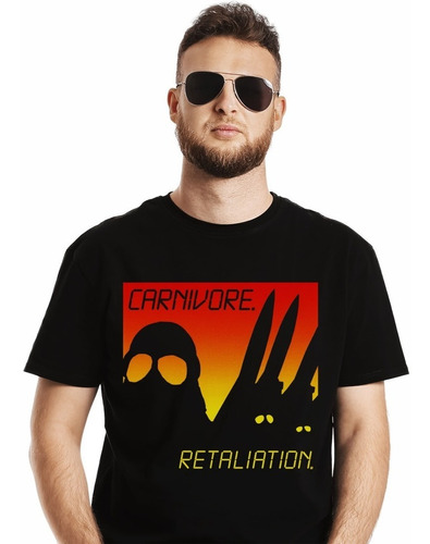 Polera Carnivore Retaliation Metal Impresión Directa