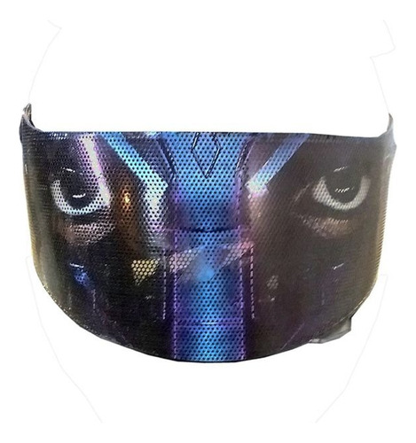 Visor Polarizado Animado Para Cascos (adhesivo)