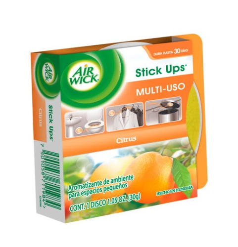 Aromatizante Air Wick Stick Ups Citrus en pastilla 30 g