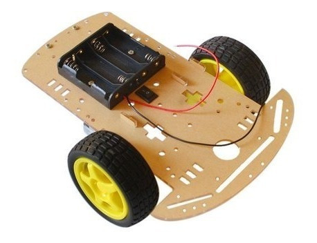 Carro Seguidor De Linea 2 Llantas Arduino