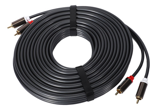 Cable De Audio De Alta Fidelidad Rexlis 2 Rca A 2 Rca Macho