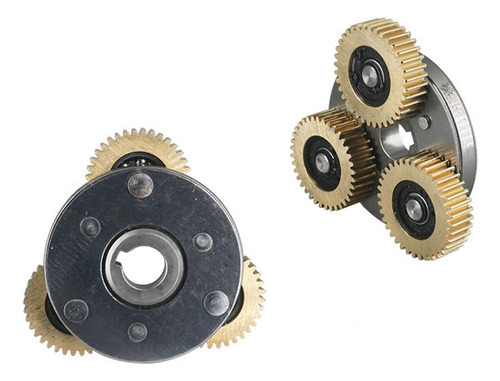 Engranaje De 3 Piezas De 38 Mm Con Cojinetes Accs Cubo De