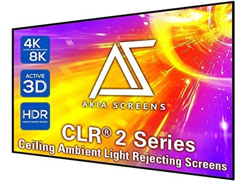 Akia Screens Pantalla Proyector Clr Alr 123  16:9 Rechazo