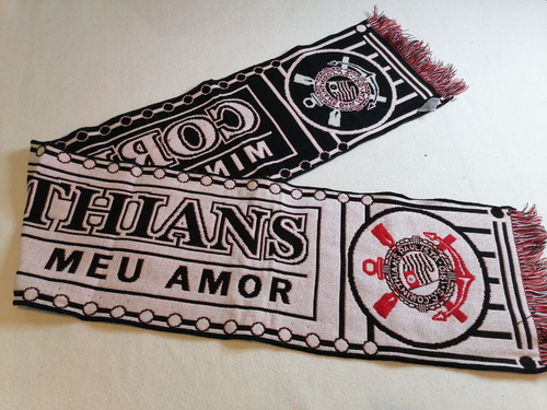 Bufanda Hilo Corinthians Brasil Linea Premium