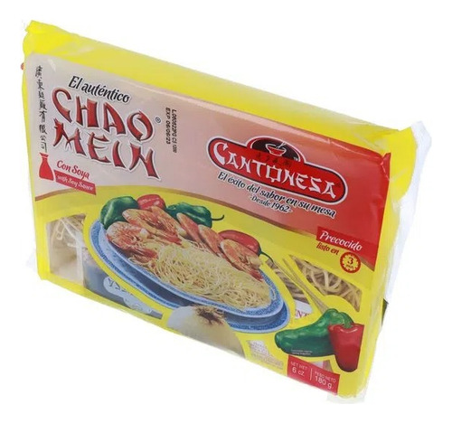 Pasta Chaomein Cantonesa Sin Soya