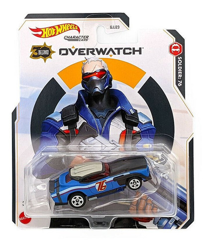 Hot Wheels Character Cars Overwatch - Soldier