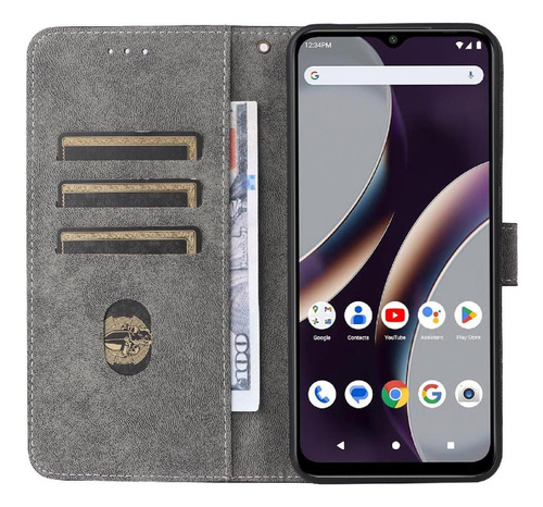 Funda Para Blu C9 Con Cierre Magnético Y Tapa Tipo Cartera R