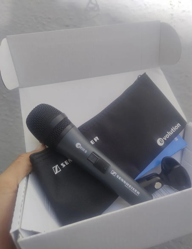 Micrófono Sennheiser E 835s Dinámico Cardioide Color Negro Verde Oscuro (Usado)