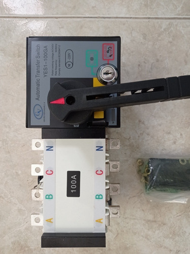 Imagen 5 de 5 de Transferencia Automática De 100 Amperios 4 Polos