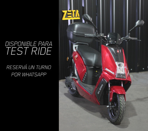 Imagen 3 de 15 de Motos Eléctricas Gilera Eg-ii + Baúl Eg2 0km Scooter