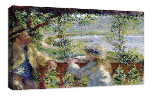 Cuadro Canvas Decorativos Cerca Del Lago Auguste Renoir