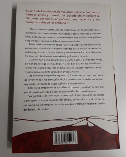 Libro Geranios En La Ventana Esteban Valenti Ed,sudamericana (Usado)