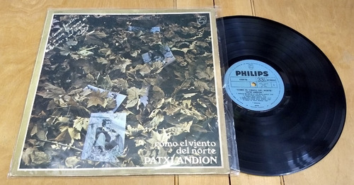 Patxi Andion Como El Viento Del Norte Disco Lp Vinilo