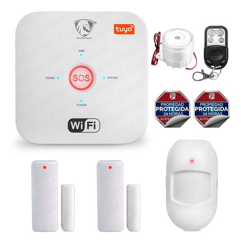 Imagen 1 de 9 de 5 Alarma Wifi Anti Robo App Google Alexa Seguridad Casa Safe