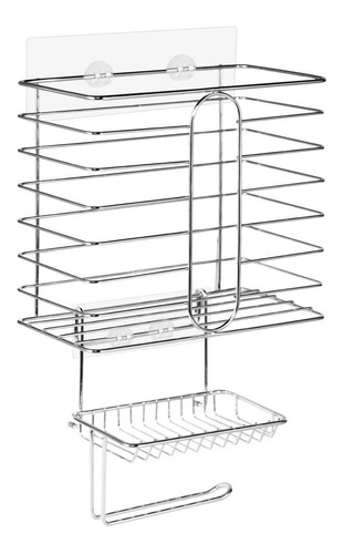 Lagute Soporte Y Dispensador De Papel Higiénico Inoxidable S