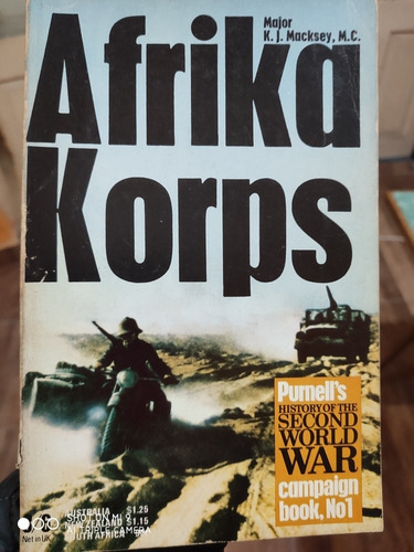 Segunda Guerra El Afrika Korps Aleman - Libro En Ingles