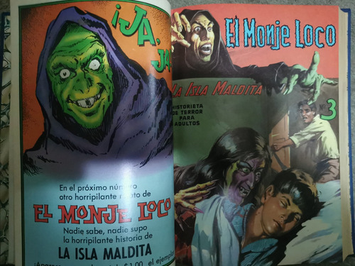 Cómics Del Monje Loco Número 1 Al 12 Empastado (Usado)